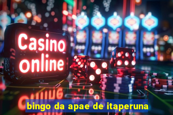 bingo da apae de itaperuna